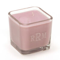 Sweet Mauve Candle in Personalized Glass Container