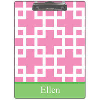 Square Pink Clipboard