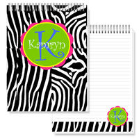 Zebra Jumbo Spiral Top Notepads