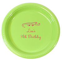 Personalized Preppy Plastic Plates