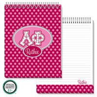 Alpha Phi Jumbo Spiral Top Notepads