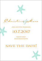 Starfish Petite Save the Date Announcements