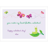 Butterfly Valentine Exchange Cards