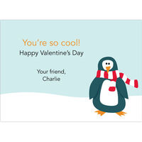 Penguin Valentine Exchange Cards