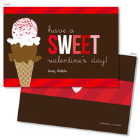 Sweet Scoop Valentine Exchange Cards