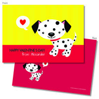 Puppy Love Valentine Exchange Cards