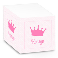 Princess Crown Sticky Note Cube