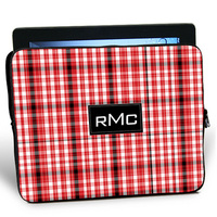 Red Plaid iPad Sleeve