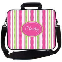 Candy Stripe Laptop Bag