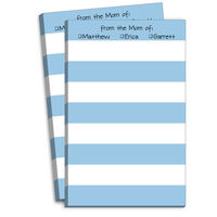 Blue Stripe Mommy Notepad