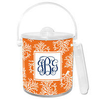 Coral Repeat Ice Bucket