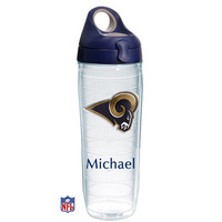 Los Angeles Rams Personalized Water Bottle