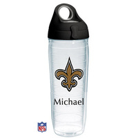 New Orleans Saints Personalized Water Bottle