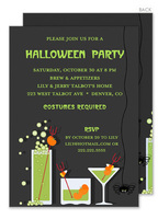 Halloween Drink Invitations
