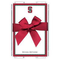 Stanford University Memo Sheets with Acrylic Holder