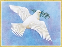 Dove and Olive Branch Holiday Cards