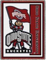 The Ohio State University Buckeyes Stadium Blanket