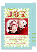 Joy Stamp Photo Holiday Cards
