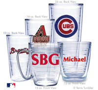 Design Your Own MLB Personalized Tumblers