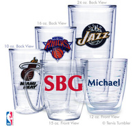 Design Your Own NBA Personalized Tumblers