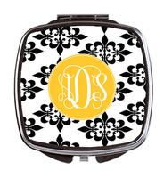 Damask Mirror Compact