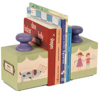 Personalized Wooden Baby Bookend