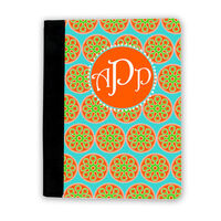 Orange and Turquoise Prep iPad Cover