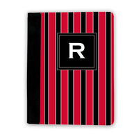 Red & Black Striped Ipad Cover
