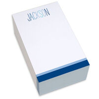 Brooke's Blossoms Blue Shades Chunky Notepads