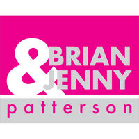 Pink and Gray Ampersand Foldover Note Cards