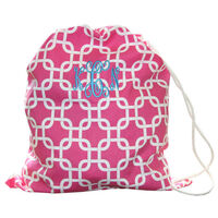 Pink Chain Laundry Bag