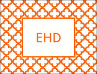 Bristol Tile Letterpress Folded Note Cards