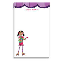 The Rock Star Girl Notepad