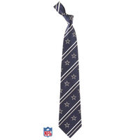 Dallas Cowboys Cambridge Striped Silk Necktie