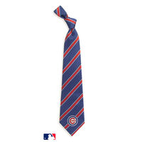 Chicago Cubs Striped Woven Neckties