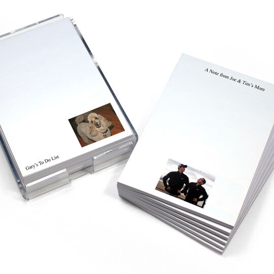 Personalized Your FullColor Image on a 4x6 Postit® Notes
