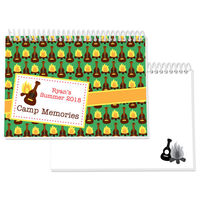 Guitar & Campfire Spiral Notepad