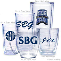 Strong is the New Skinny Personalized Tervis Tumbler