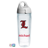 University of Louisville Personalized Chenille Water Bottle