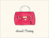 A Red Purse Note Cards