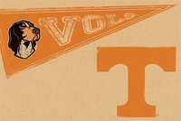 University of Tennessee Pep Rally Paper Placemats