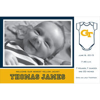 Georgia Institute of Technology Photo Baby Announcements