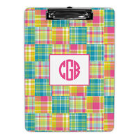 Bright Madras Patch Clipboards