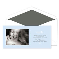 Winter Blue Holiday Cards