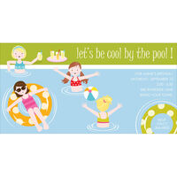Cool By The Pool Invitations