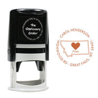 Love from Montana Self Inking Stamper
