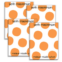 Orange Spot Mini Notepads