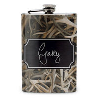 Antlers Flask Stainless Steel Flask