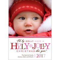 Jolly Holiday Photo Cards