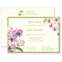 Orchid Invitations